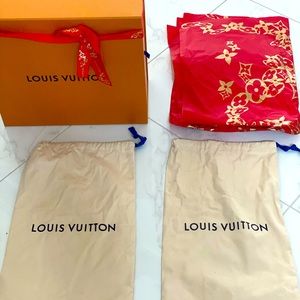 Authentic Large Empty Louis Vuitton Box